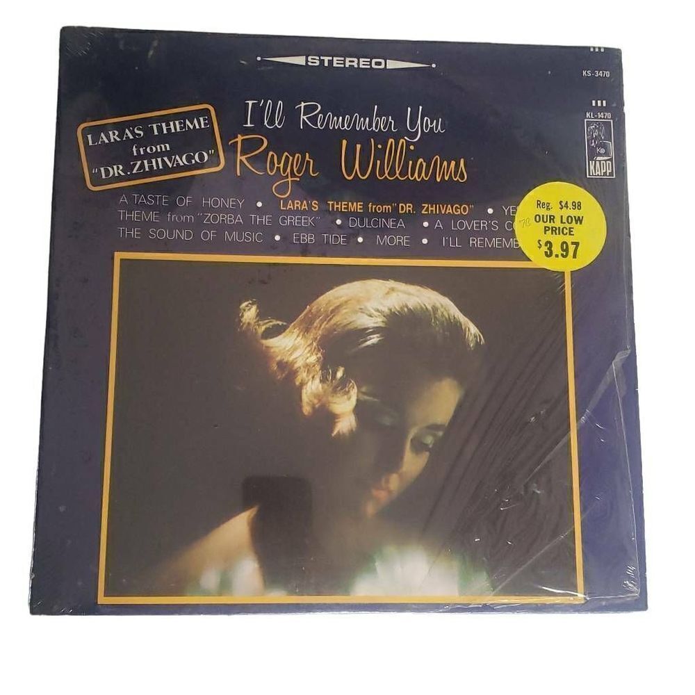 ‎Roger Williams Vinyl Record